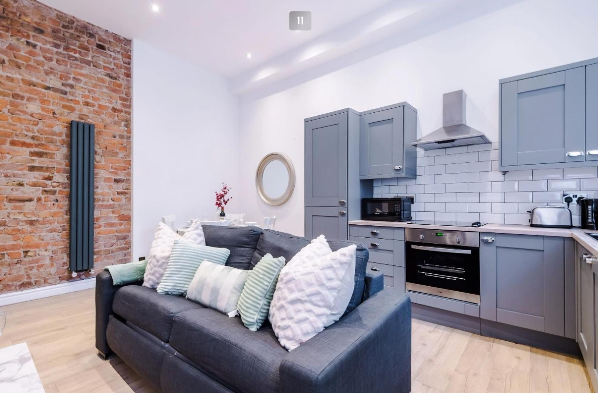 Modern 2-Bedroom Apt In The Heart Of City Centre Liverpool Exterior foto