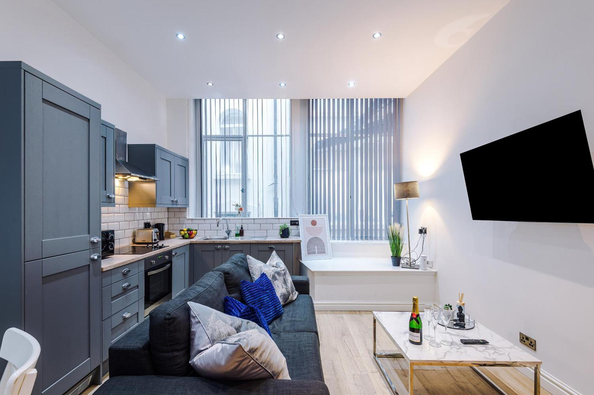 Modern 2-Bedroom Apt In The Heart Of City Centre Liverpool Exterior foto